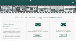 Desktop Screenshot of 20pzgrendiv.eu