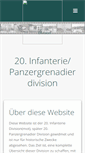 Mobile Screenshot of 20pzgrendiv.eu